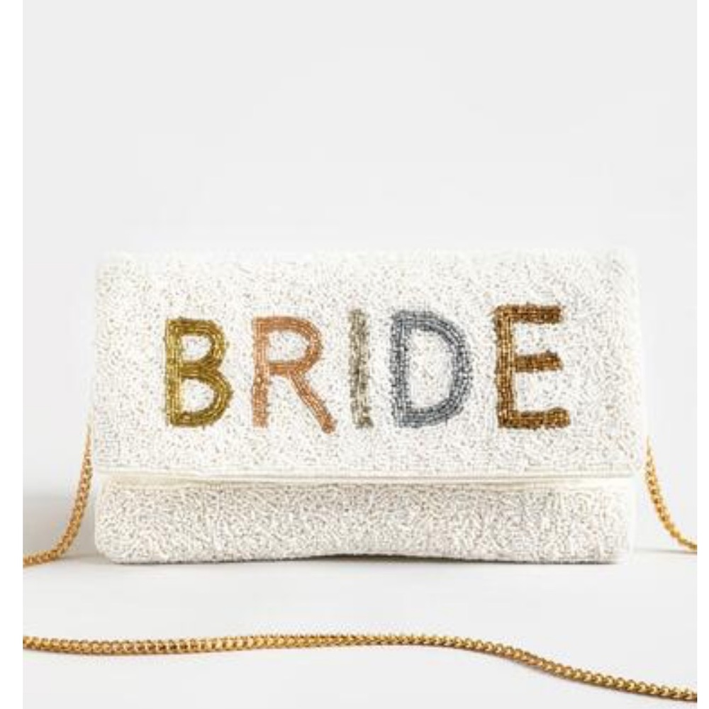 Bride Beaded Clutch